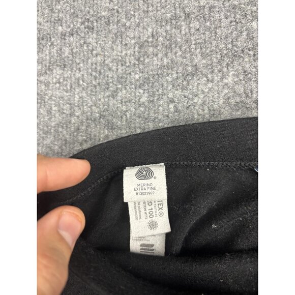 Meriwool Pants Women Medium Black 100% Merino Wool Base Layer Thermal Long Johns - Picture 4 of 13